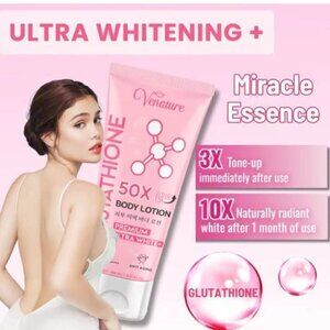 Venature 50X Glutathione Body Lotion Antioxidant Rich Hydrating Moisture